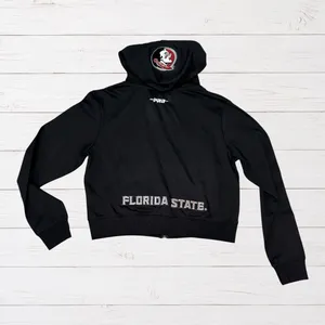 Pro Standard FSU Florida State Seminoles Luxury Full Zip Hoodie M NWT thumbnail 3