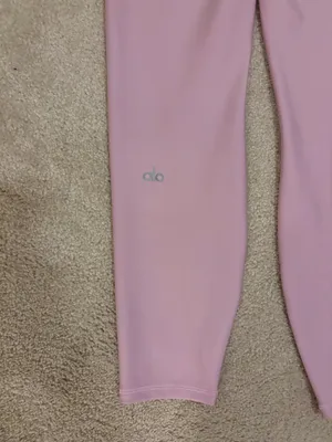 Alo 7/8 High Waisted Airlift Legging - Sugarplum Pink thumbnail 3