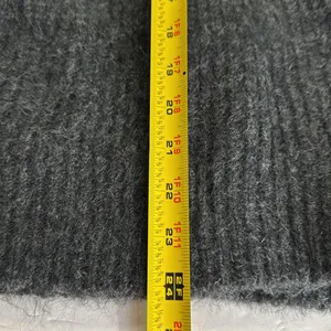 Sundance Charcoal Gray Cowl Neck Sweater wool blend oversized M fuzzy winter thumbnail 12