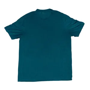 Lake Pajamas T-Shirt Women Large Teal Excellent Pima Cotton Blend Short Sleeve thumbnail 1
