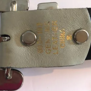Western Rhinestone Crystal Genuine Leather Belt S Cowlgirl Up Silver Rodeo Queen thumbnail 6