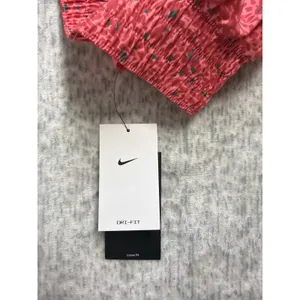 Nike Womens Dri-FIT Loose Fit Animal Print Training Shorts Pink Green HF4500-611 thumbnail 5