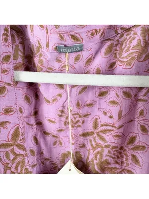 MATTA NY cotton and silk kimono jacket fits S/M NWT thumbnail 11