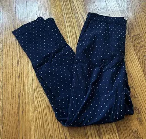 ZARA Navy Tailored-trousers thumbnail 1