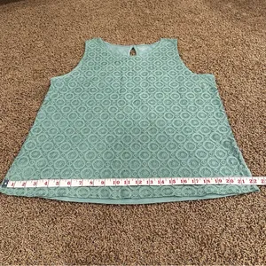 Seafoam color tank size large tank from The Loft thumbnail 7