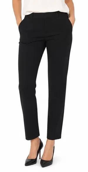 Old Navy Pixie Skinny High Rise Pants Black Ankle Trousers Size 16 SSA086 thumbnail 1