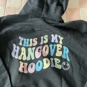 Gildan Men's Black Hoodie Sweater thumbnail 3