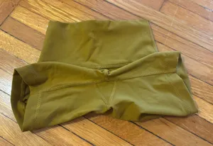 Lululemon Wunder Train High-Rise Biker Short 6" - Gold Spice - Size 2 thumbnail 2
