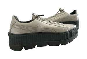 Puma X Fenty Rihanna Pointy Creeper Patent 36627002 DoveGray Women's Size 6 thumbnail 1