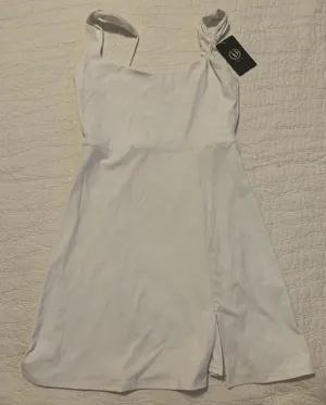 Diosa Fit white sports dress, size large thumbnail 1