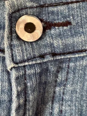 NWOT Embellished Blue Women’s Jeans - Stylish thumbnail 4