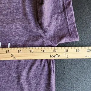 Two‎ Blind Brothers Womens T-Shirt Purple Perspective Braille Detail Medium M thumbnail 7