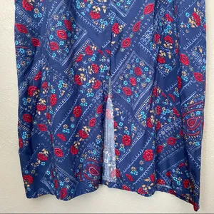 Vintage Liz Claiborne Crazy Horse Midi Skirt thumbnail 4