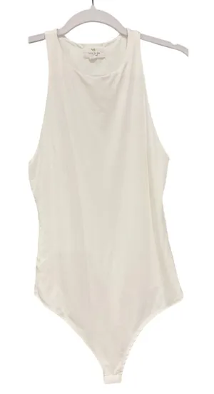Live in the Moment High-Neck Tank Stretchy Bodysuit M 6-8 thumbnail 1