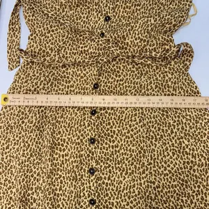 Anthropologie Designer Classy Animal Print Flutter Sleeve Boho Button‎ Dress 0 thumbnail 11