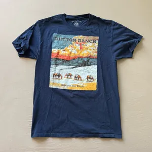 Yellowstone Ride For The Brand Poster T-Shirt thumbnail 1