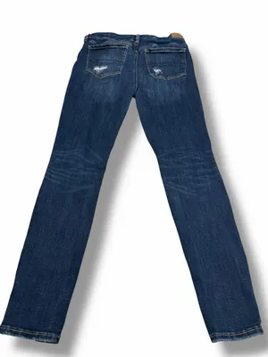 American Eagle Women's Distressed Super Stretch Skinny -‎ Regular Size 8 thumbnail 3