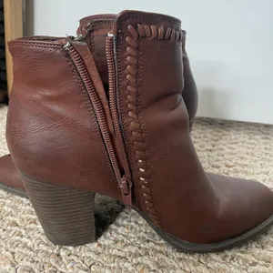 JustFab Chestnut Ankle Booties thumbnail 4