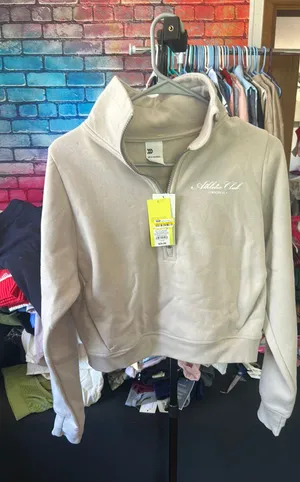 All in Motion Crop Sweatshirt Top thumbnail 1