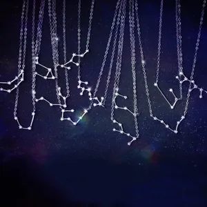 925 Silver Cancer Zodiac Necklace thumbnail 5