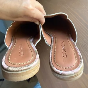 Coach Fiona Floral Loafer Mules Size 6 thumbnail 3