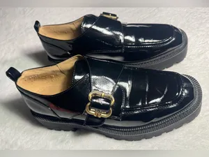 Sam Edelman Women's Lora Platform Lug Sole Monk Strap Loafers thumbnail 1