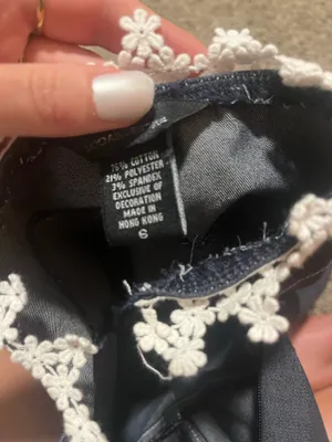Denim dress size 6 Blue thumbnail 3