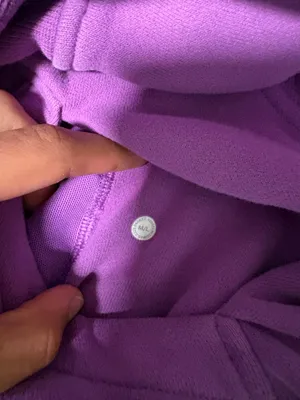 Lululemon Purple Scuba  thumbnail 4