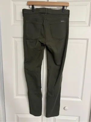 EDDIE BAUER Olive Green Women's Jeans thumbnail 2