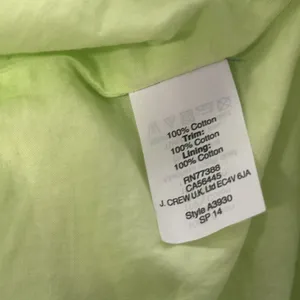 J. Crew Eyelet Shirtdress green size 2 thumbnail 8