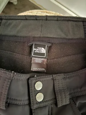 The North Face Black Flare Wide-Leg Snow Pants thumbnail 3