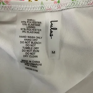 Lulus Womens size Medium Vacation Calling White Floral O-Ring One Piece Swimsuit thumbnail 10
