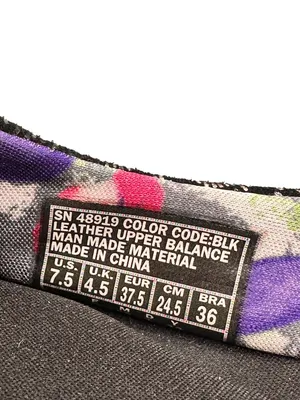 Skechers Size 7.5 Black Floral Ballet Flats Womens Stylish Casual Shoes thumbnail 9