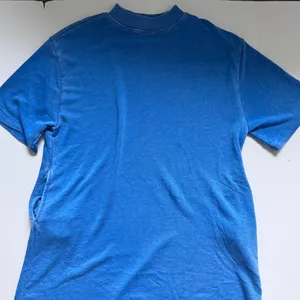 Free People Blue Terry Cloth Short Sleeve Oversized Pocket Dress Size Small NWOT thumbnail 2