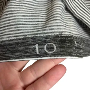 Lululemon Swiftly Tech Long Sleeve 2.0 *Race Length *Tempo Stripe White/Black thumbnail 8