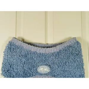 Y2K Boys Lie Bodhi Fleece Bralette Fuzzy Crop Top XS/S Blue Lounge Bratz Rave thumbnail 9