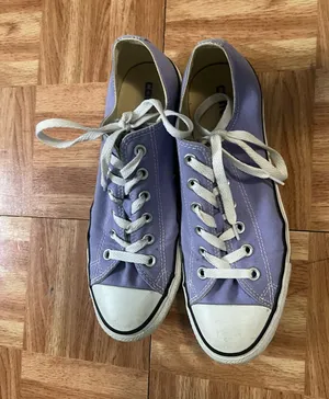 Purple Low-Top Converse All Star thumbnail 1
