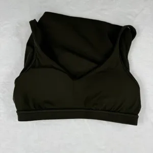 Lululemon Align Tank Top Deep‎ Olive Green Size 2 Yoga Athleisure thumbnail 4