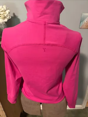 Yogalicious Hot Pink Lux Chaser Half-Zip Pullover Sweatshirt thumbnail 4