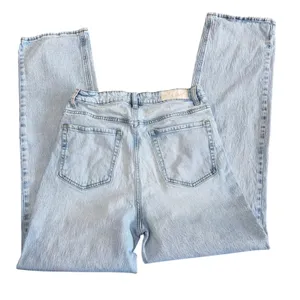 PACSUN 90s Boyfriend Jeans Women's 30 Light Wash High Rise Straight Leg Stretch thumbnail 2