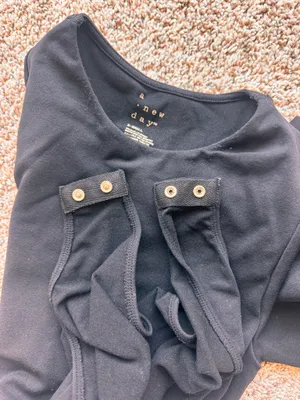 A New Day Black Bodysuit Long Sleeve thumbnail 4