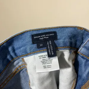 Veronica Beard Jeans Taylor Wide Leg Crop Raw Hem High‎ Rise Enough Said Size 30 thumbnail 7