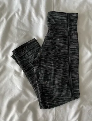 Dark Grey Cropped Active Leggings thumbnail 1