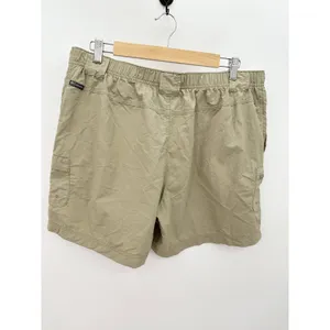 Columbia Womens Khaki Nylon Cargo Shorts Size XL Outdoors Hiking Lightweight‎ thumbnail 2