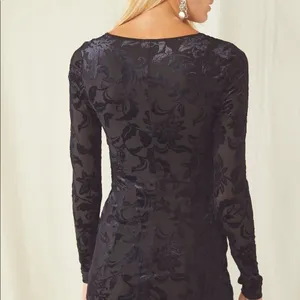 Free People Lotta Love Black Slip Dress thumbnail 7