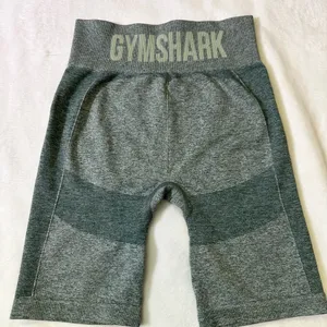Gymshark Seamless High-Waist Bike Shorts in Teal Green thumbnail 3