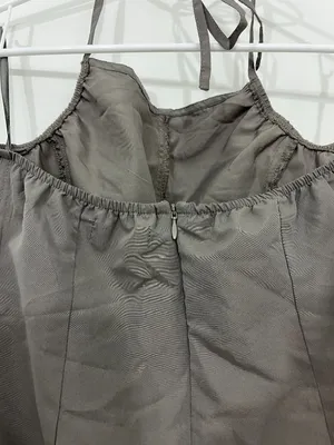 Motel Rocks XS Extra Small Gray Schmidt Cargo Mini Dress thumbnail 9