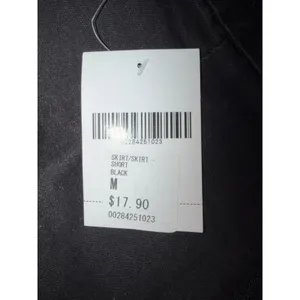 Denim Black Skirt Size M thumbnail 4