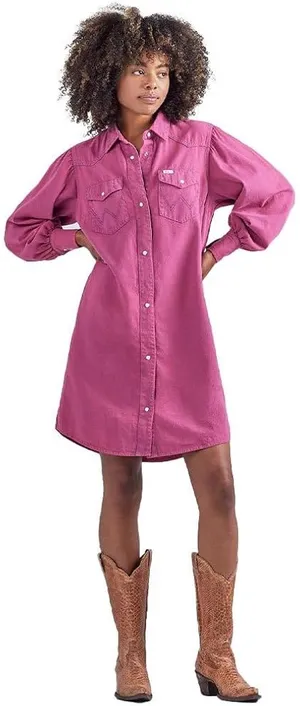 Wrangler x Barbie Western Dress thumbnail 1