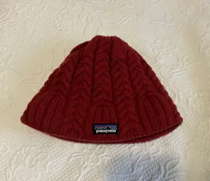 Patagonia Burnt Orange Knit Beanie thumbnail 1